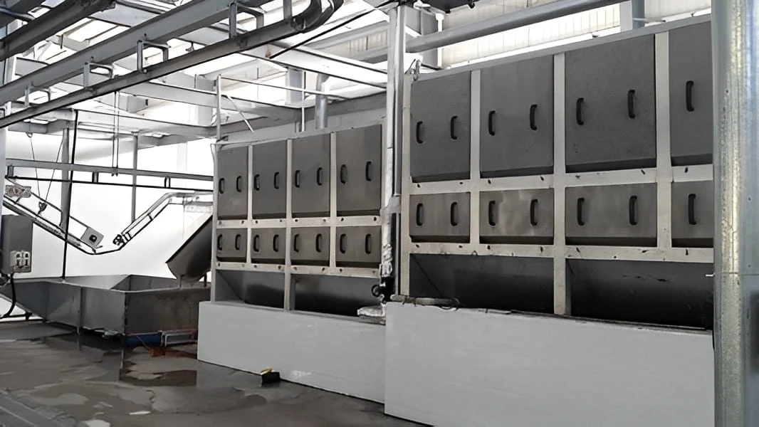 Continuous Hog Dehairer Machine