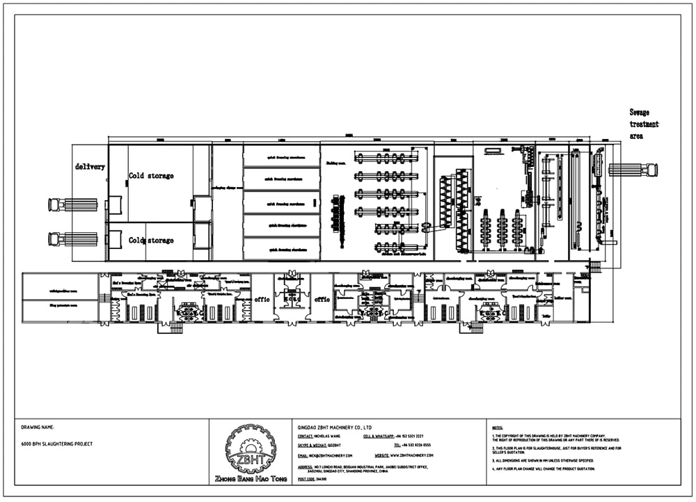 6000 BPH SLAUGHTERHOUSE 