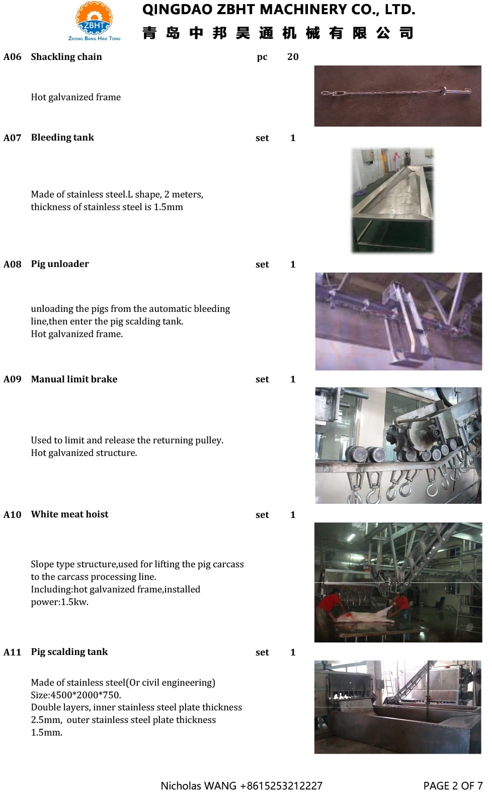 120 PIGS PER DAY SLAUGHTERING PROJECT