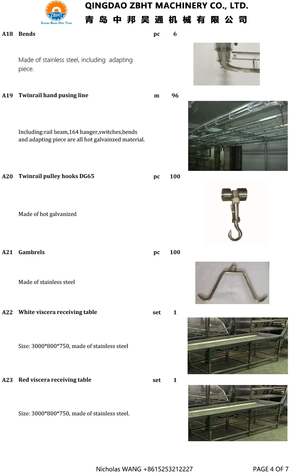 120 PIGS PER DAY SLAUGHTERING PROJECT