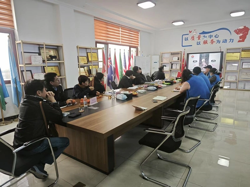 Thai customers visit Qingdao ZBHT Machinery Co., Ltd.