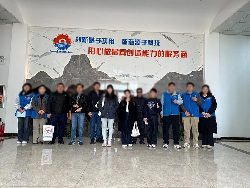 Thai customers visit Qingdao ZBHT Machinery Co., Ltd.