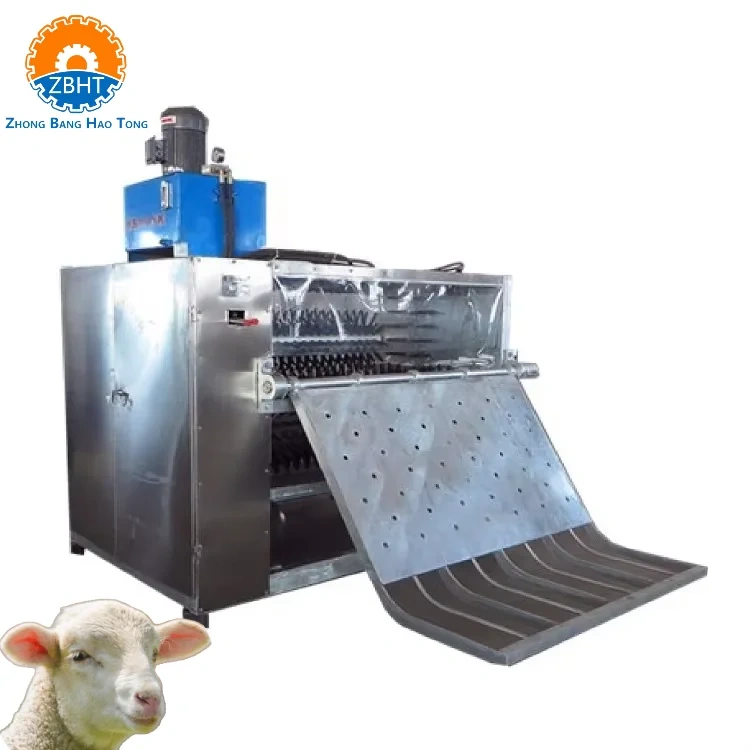 Goat Dehairing Machine | 150–250 Heads/Hour for Halal Slaughterhouses