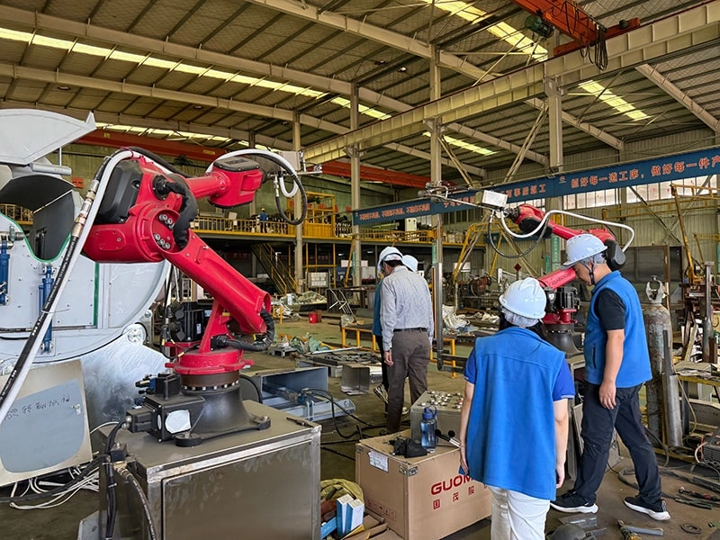 Indian customers visit ZBHT slaughtering equipment
