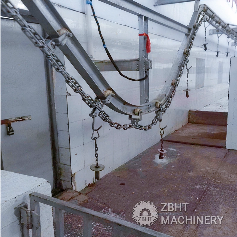Sheep Carcass processing conveyor line (I-beam steel)