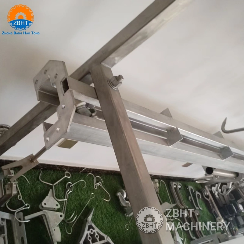 Meat processing conveyor line (channel steel)