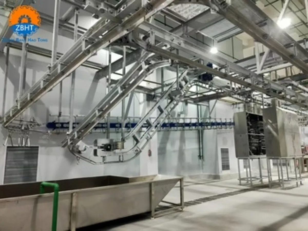 Pig slaughterhouse equipment maintenance details