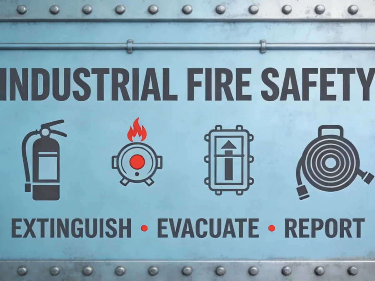 Fire Safety Training Held at Morning Meeting of Qingdao Zhongbang Haotong Machinery