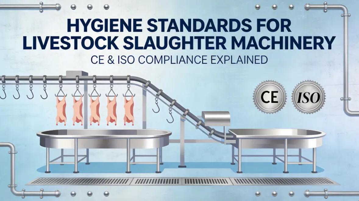 Hygiene Standards for Livestock Slaughter Machinery CE & ISO Compliance Explained